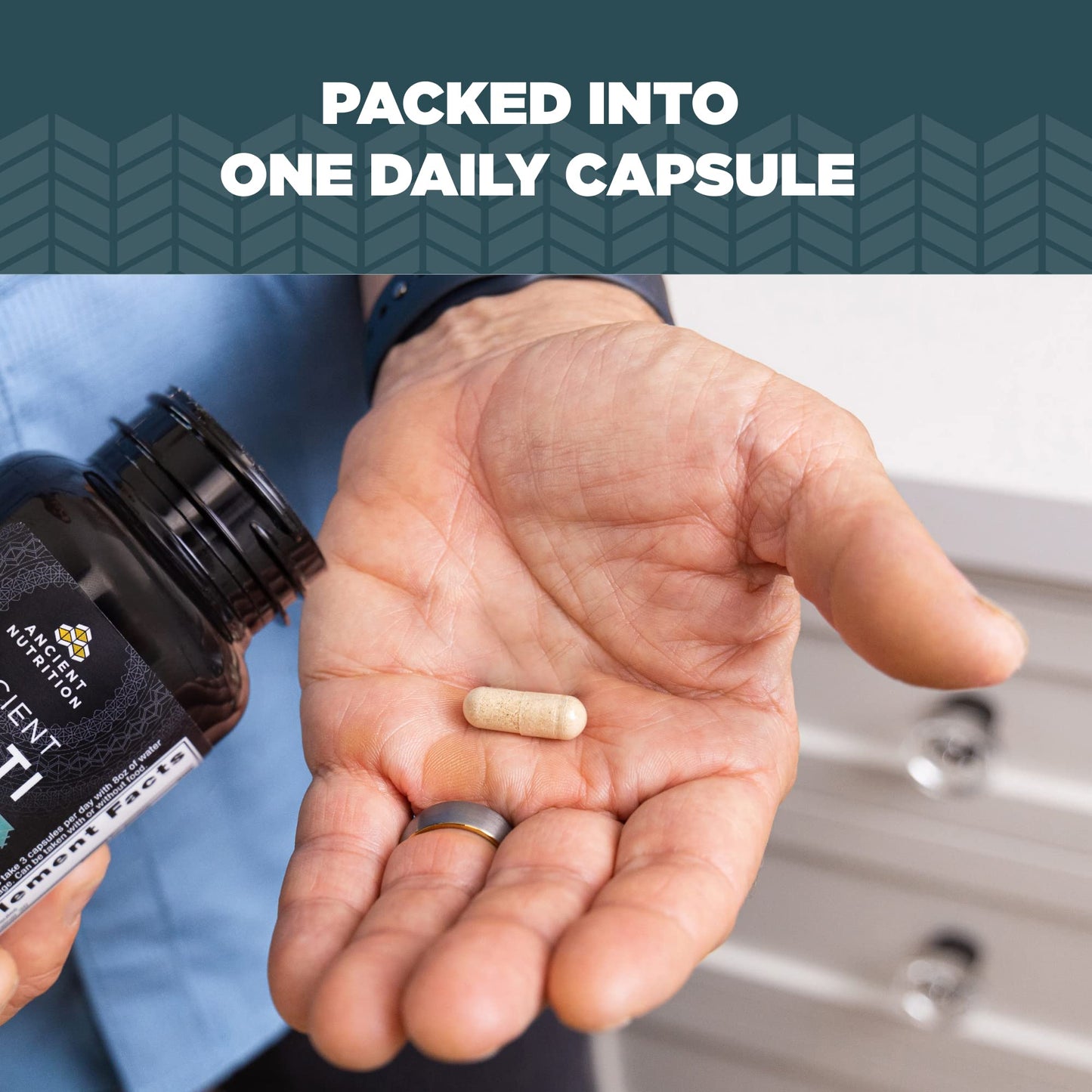Cápsula diaria multivitamínica