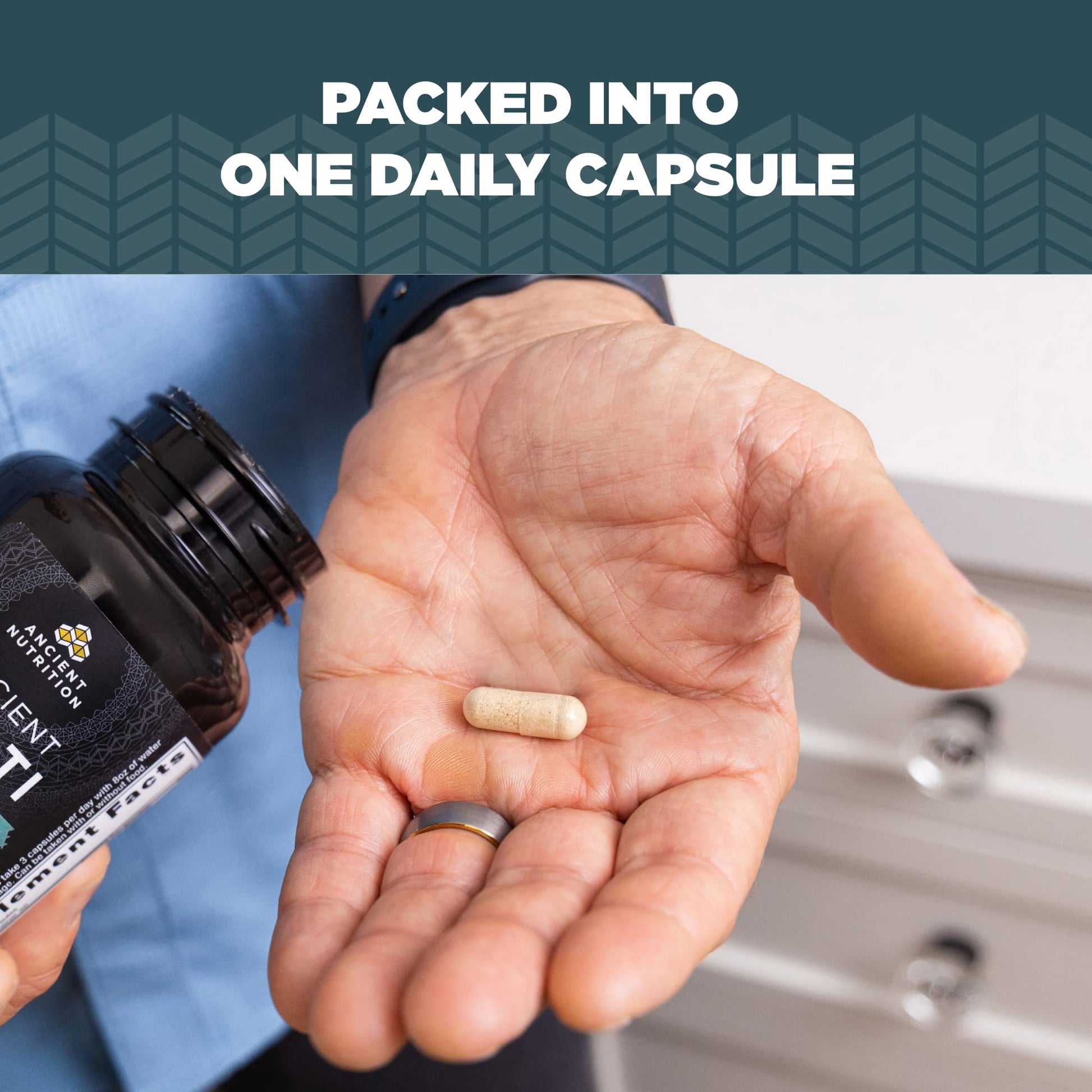 Cápsula diaria multivitamínica