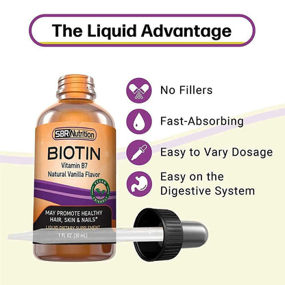 Cápsula gotas de biotina SBR Nutrition