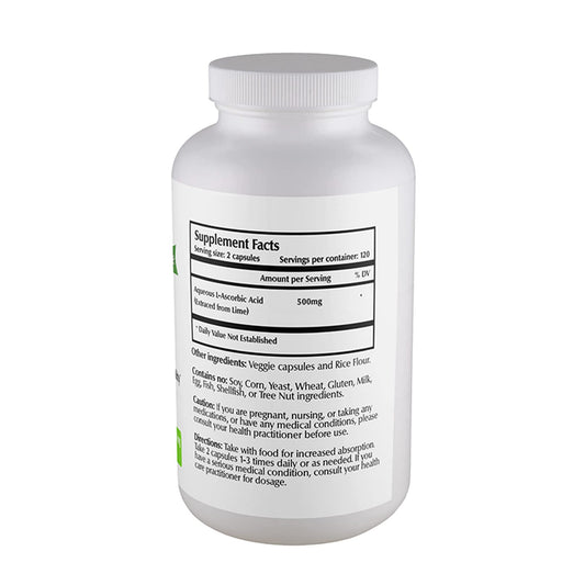Cápsula nano vitamina c 250mg para mayor absorción celular