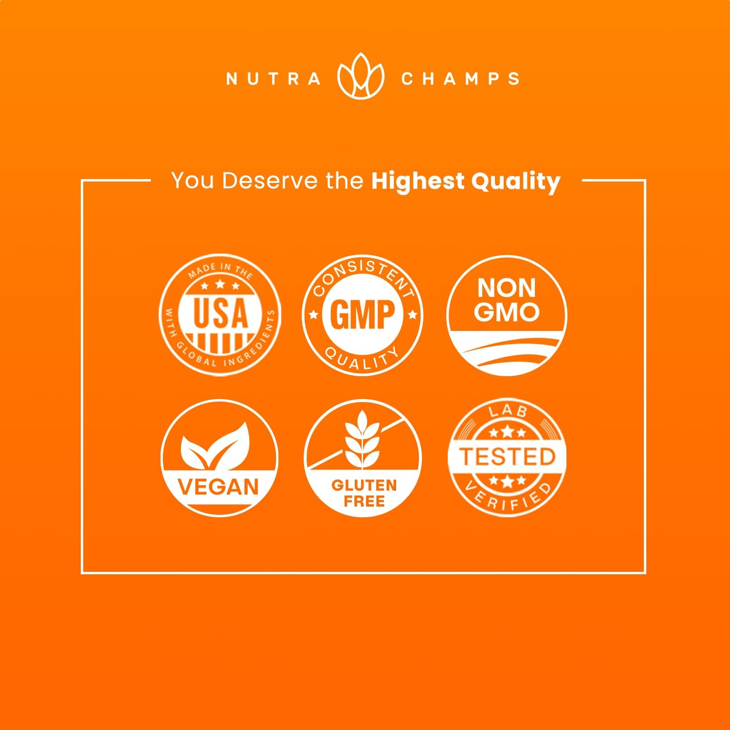 Cápsula vitamínica NutraChamps D3 y K2 MK7 para huesos fuertes