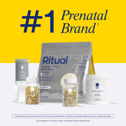 Cápsulas de 30 días para multivitamínico postnatal Ritual Essential