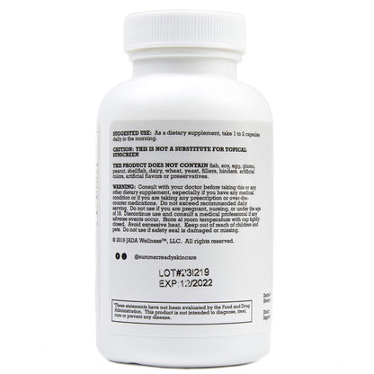 Cápsulas antioxidantes Summer Ready para elasticidad piel