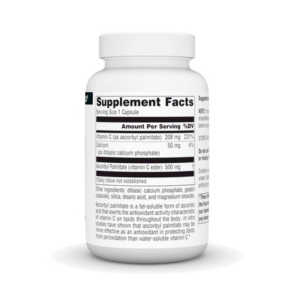 Cápsulas de Ascorbil Palmitato Source Naturals