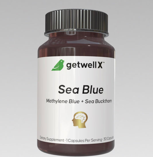 Cápsulas azul de metileno Getwell X caja 30 unidades