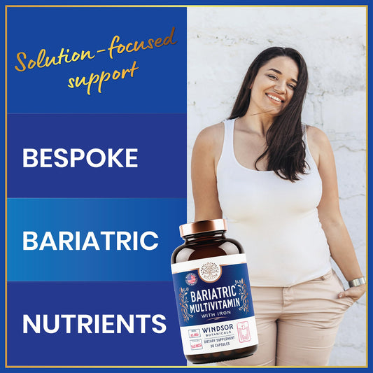 cápsulas bariátricas vitaminas con hierro 30 uds