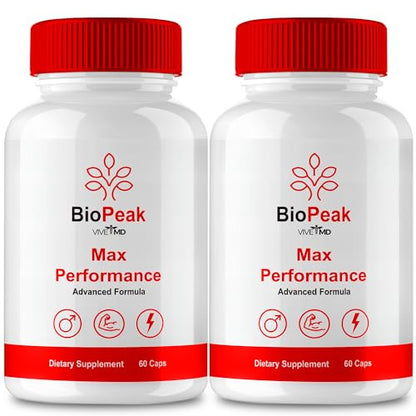 Cápsulas BioPeak de fórmula avanzada de VIVE MD