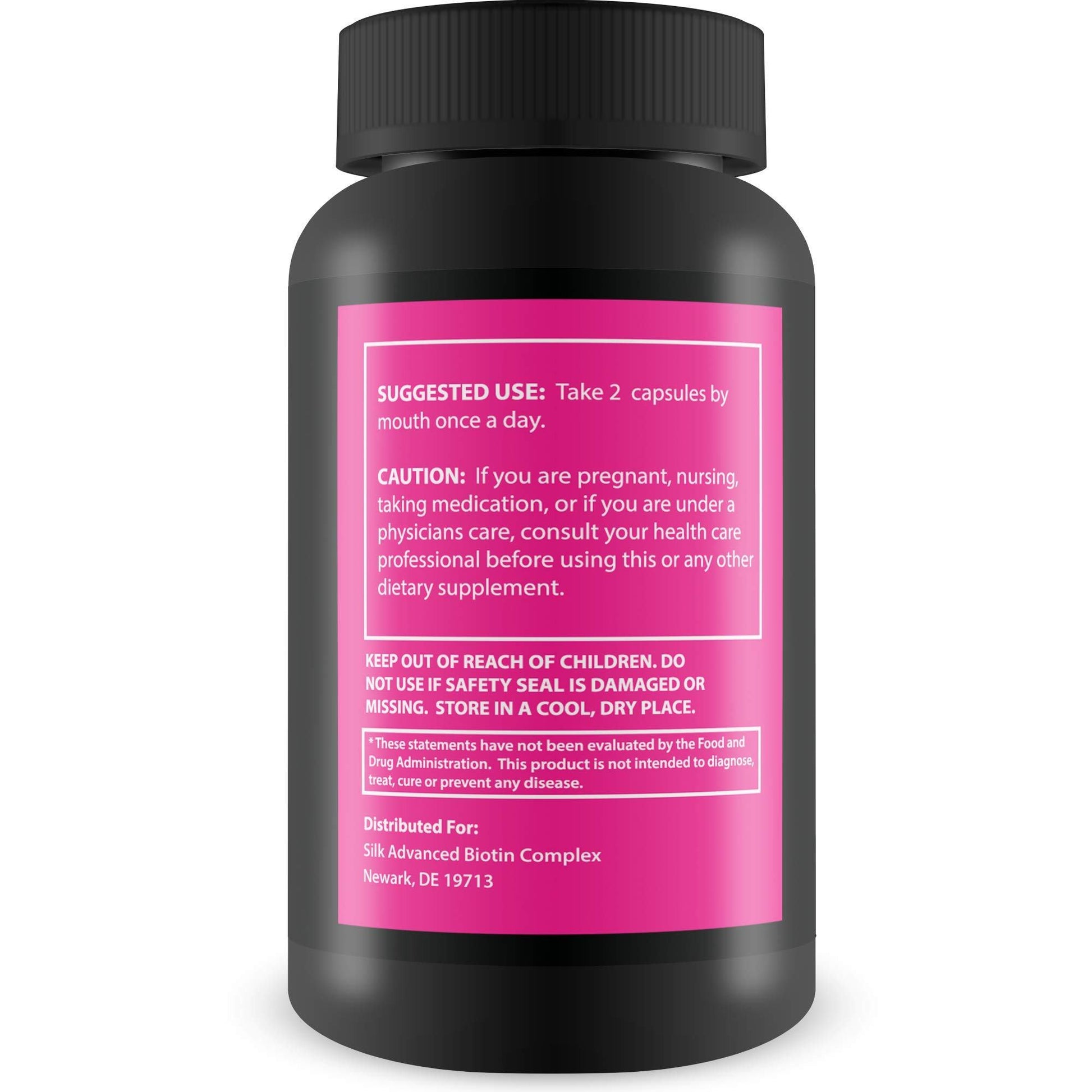 Cápsulas biotina Silk Advanced para crecimiento capilar