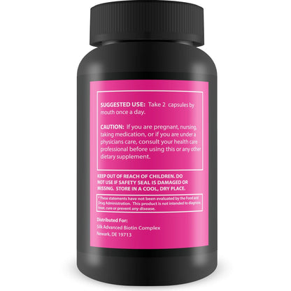 Cápsulas biotina Silk Advanced para crecimiento capilar