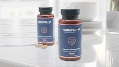 Cápsulas biotina vegana Skin Research Institute Renewglow