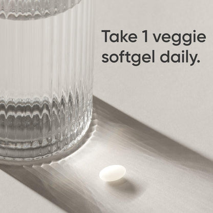 Cápsulas blandas de biotina veganas 5000 mcg