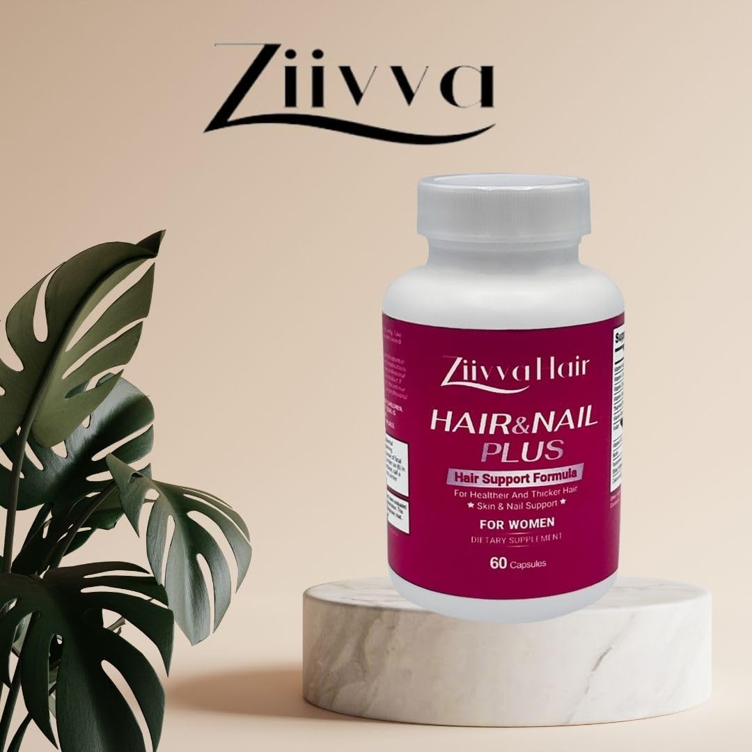 Cápsulas biotina Ziivva para crecimiento y grosor del cabello