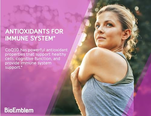 Cápsulas blandas BioEmblem con CoQ10 y vitaminas del complejo B