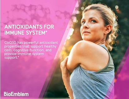 Cápsulas blandas BioEmblem con CoQ10 y vitaminas del complejo B
