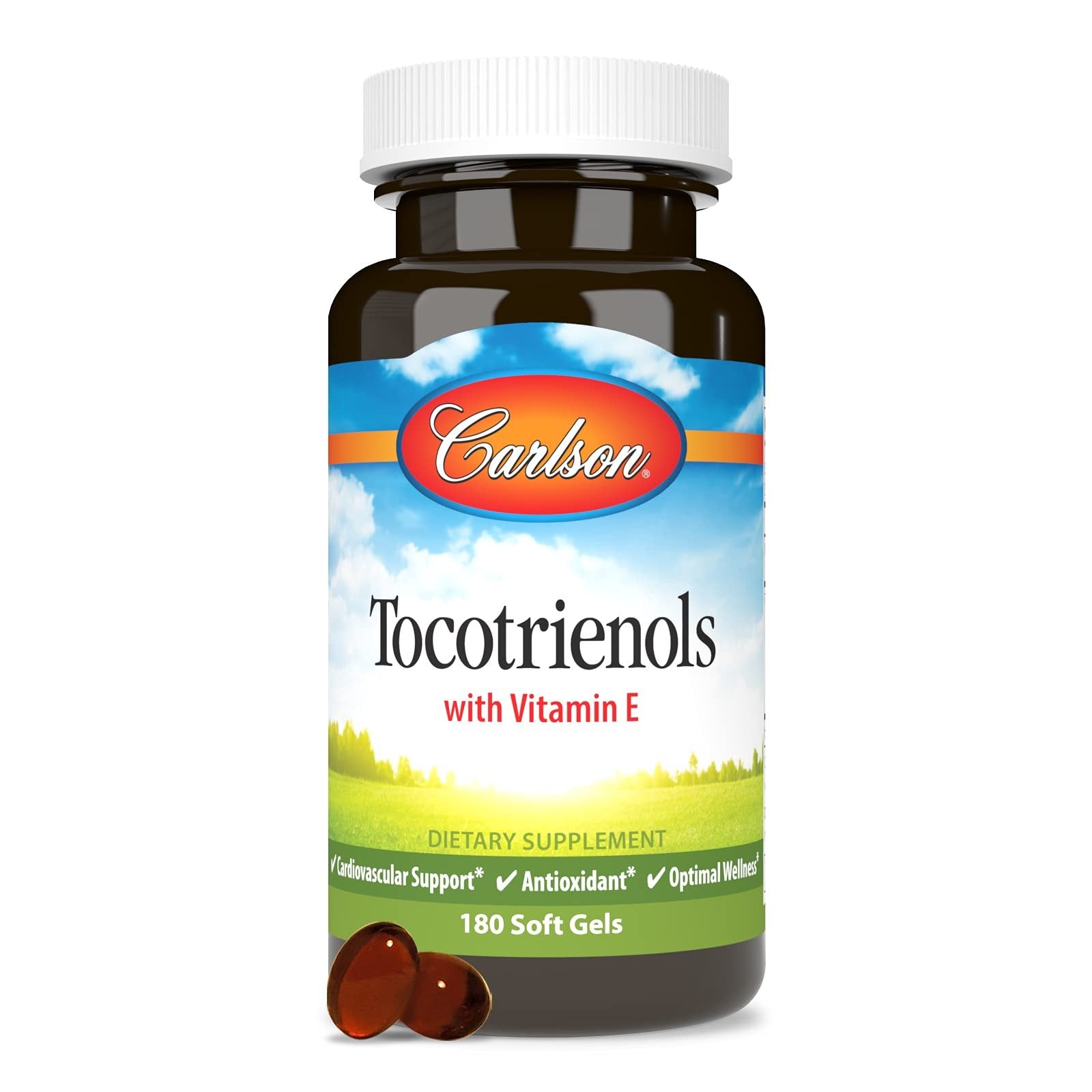 Cápsulas blandas Carlson Tocotrienoles 40 mg vitamina E