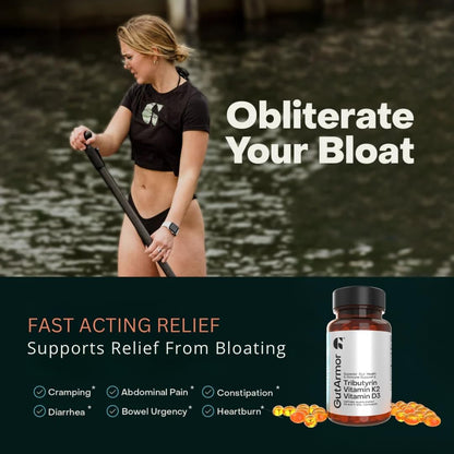 Cápsulas blandas GutArmor apoyo digestivo y cardiovascular