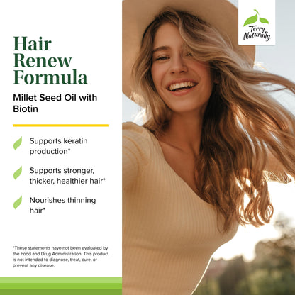 Cápsulas blandas Hair Renew Terry Naturally para cabello