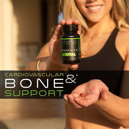 Cápsulas blandas líquidas vitamina K2 Smarter 3 paquetes