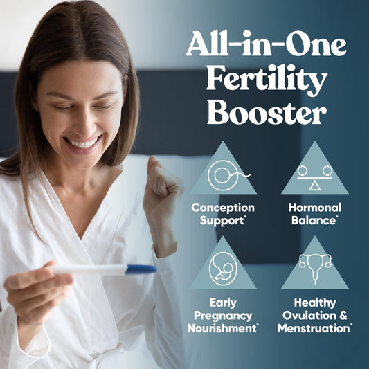 Cápsulas blandas vegetales para fertilidad femenina Conception