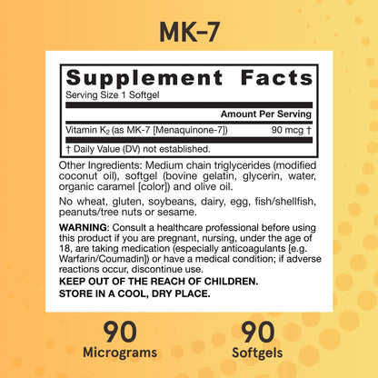 Cápsulas blandas de vitamina k2 jarrow formulas
