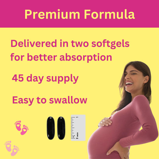 Cápsulas blandas líquidas de vitaminas prenatales Greenfield Nutritions