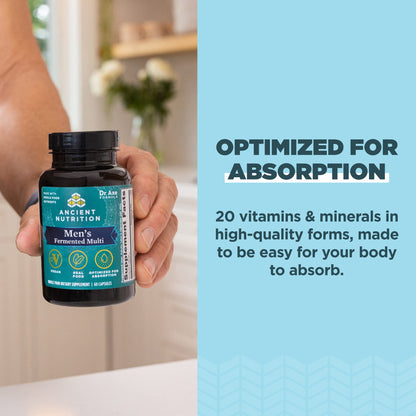 cápsulas diarias multivitamínico hombres
