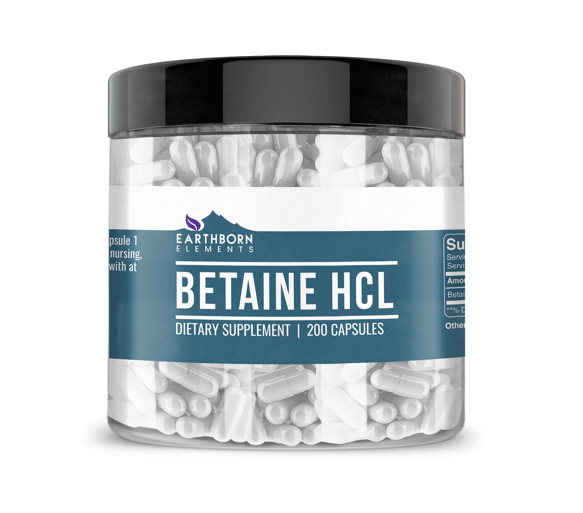 Capsulas Earthborn Elements acerola y vitamina c