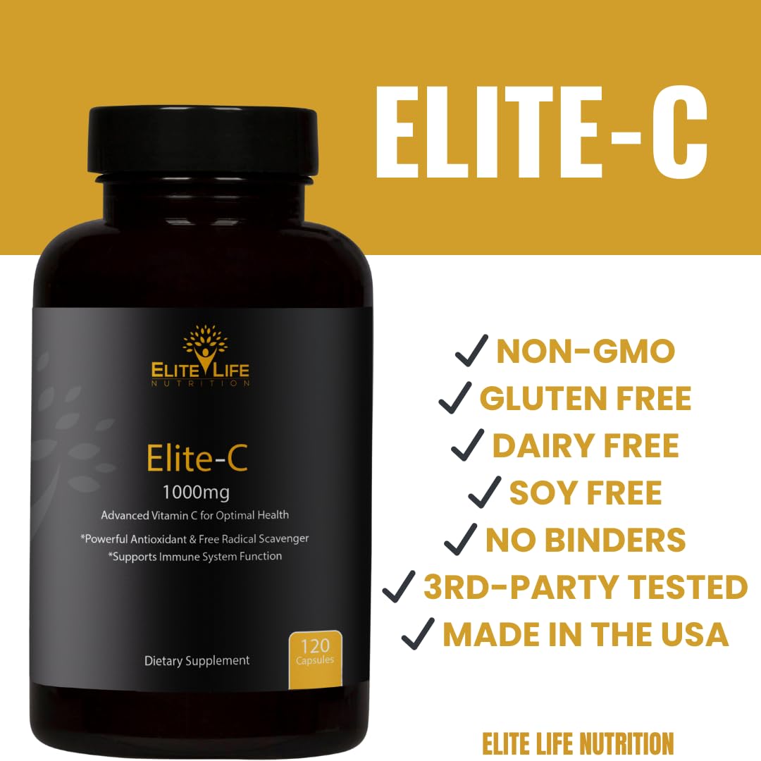 Cápsulas Elite-C combinadas con extractos naturales antioxidantes