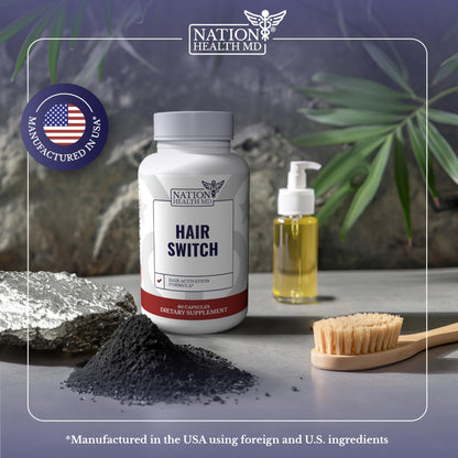 Cápsulas Hair Switch para nutrición y vitalidad capilar