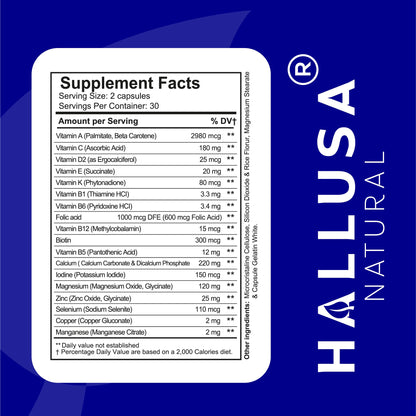 Cápsulas HallMulvit Men para bienestar masculino