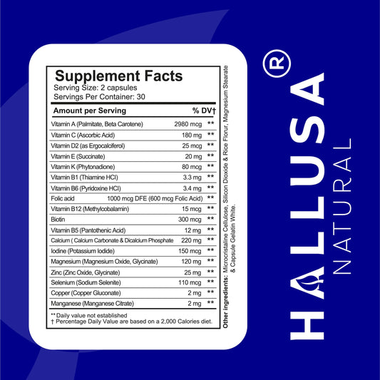 Cápsulas HallMulvit Men para bienestar masculino