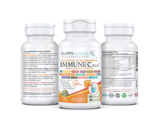 Cápsulas Immune C Plus Kappa Nutrition 120 unidades