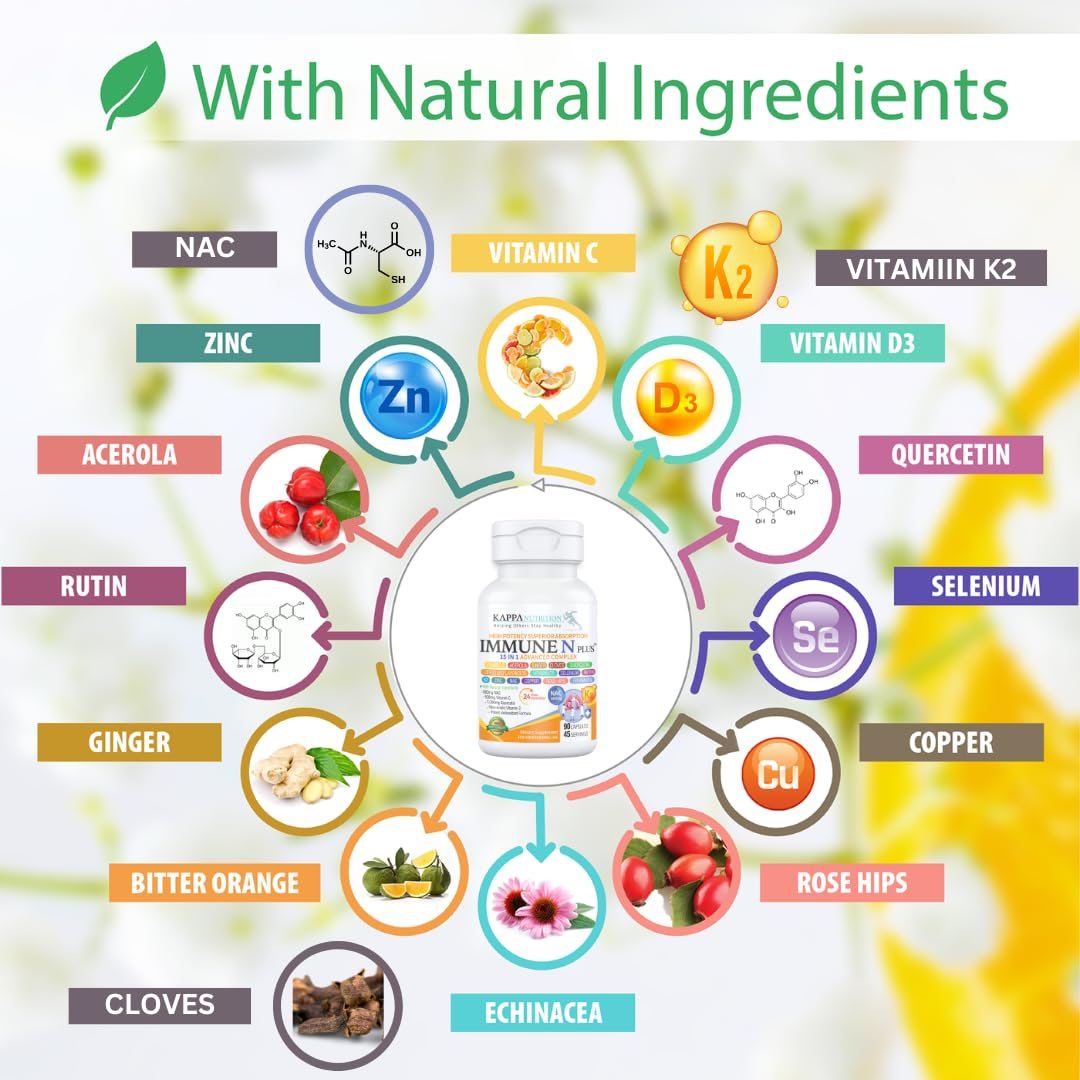 Cápsulas sueltas Immune N Plus 15 en 1 nutrición avanzada