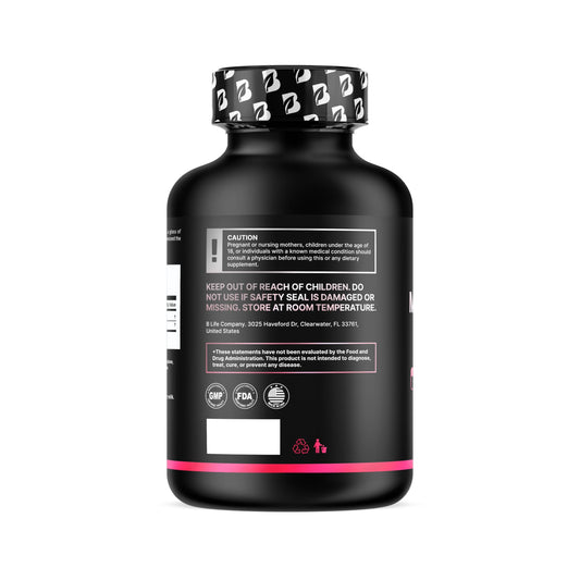 Cápsulas de inositol para SOP y fertilidad B Life Company