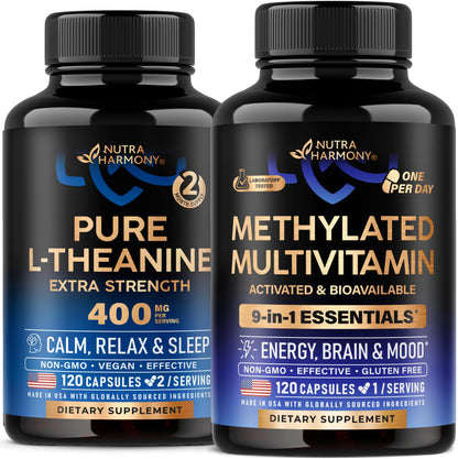 Cápsulas L-Teanina Nutraharmony