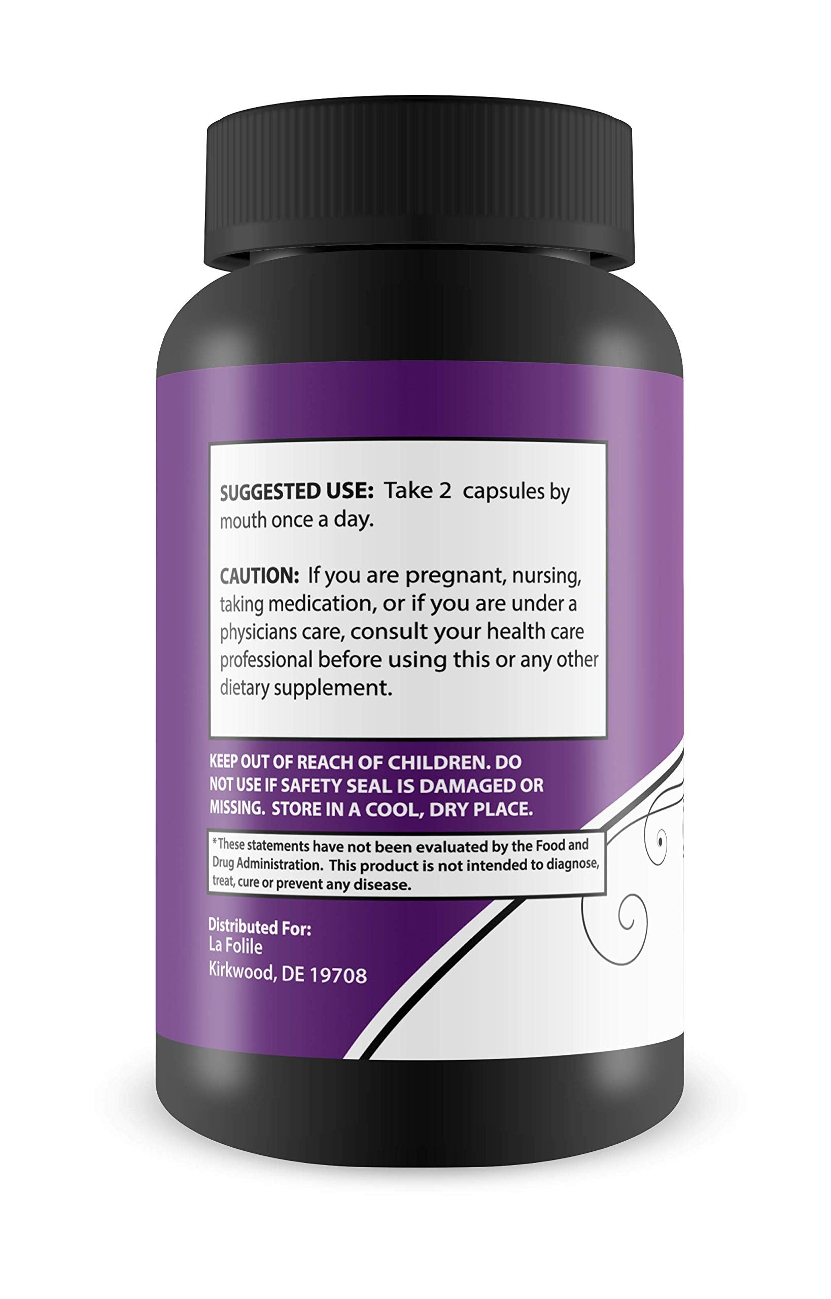 Cápsulas La Folie Hair Therapy para crecimiento de cabello natural