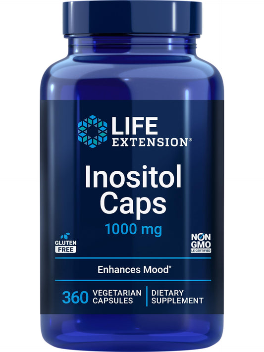 Cápsulas Life Extension Inositol 1000mg