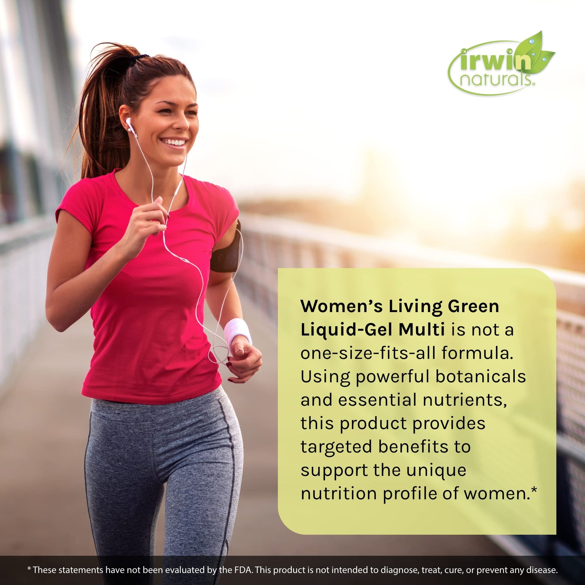 Cápsulas líquidas multivitamínico mujer Living Green 240 unidades