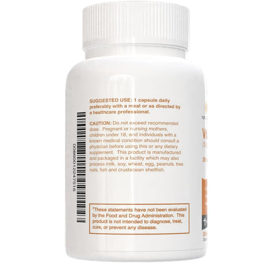 Cápsulas líquidas vitamina e Nutricashop 50 unidades