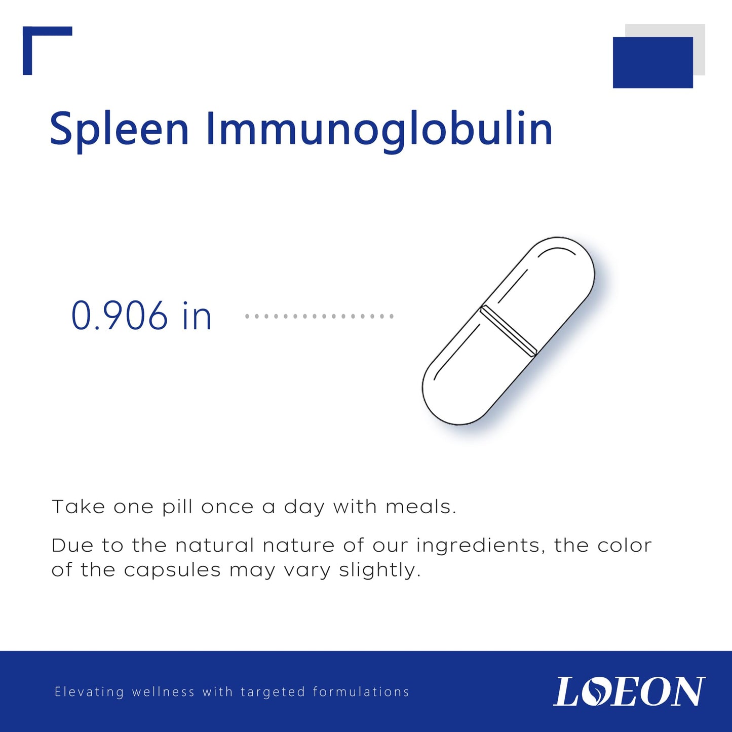 Cápsulas LOEON suplementos para inmunidad con zinc y vitamina C