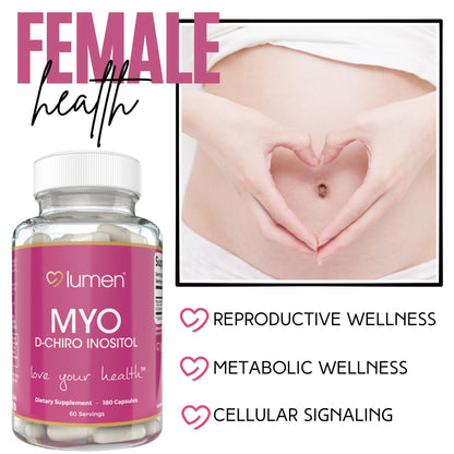 Cápsulas Lumen Naturals para soporte hormonal femenino