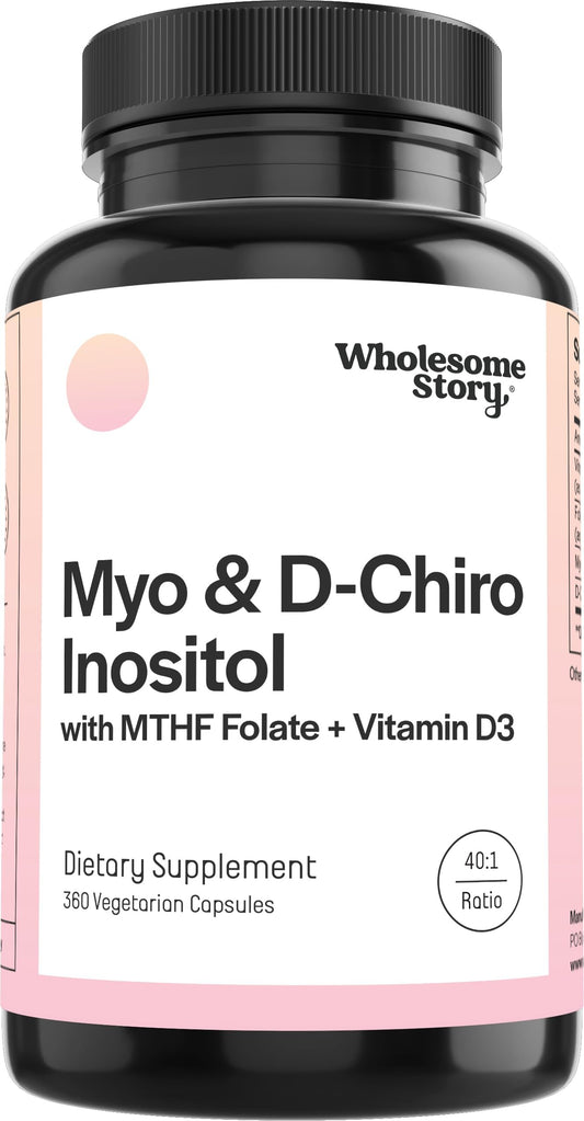 Cápsulas de mio-inositol y D-ciro para fertilidad femenina