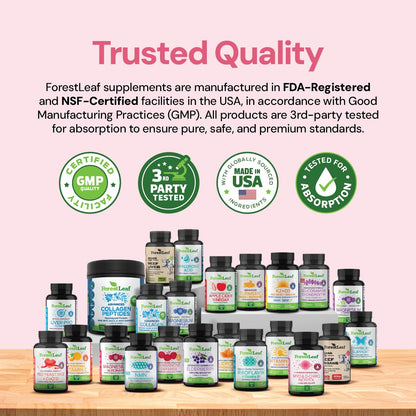 Cápsulas mio-inositol no GMO gluten free ForestLeaf