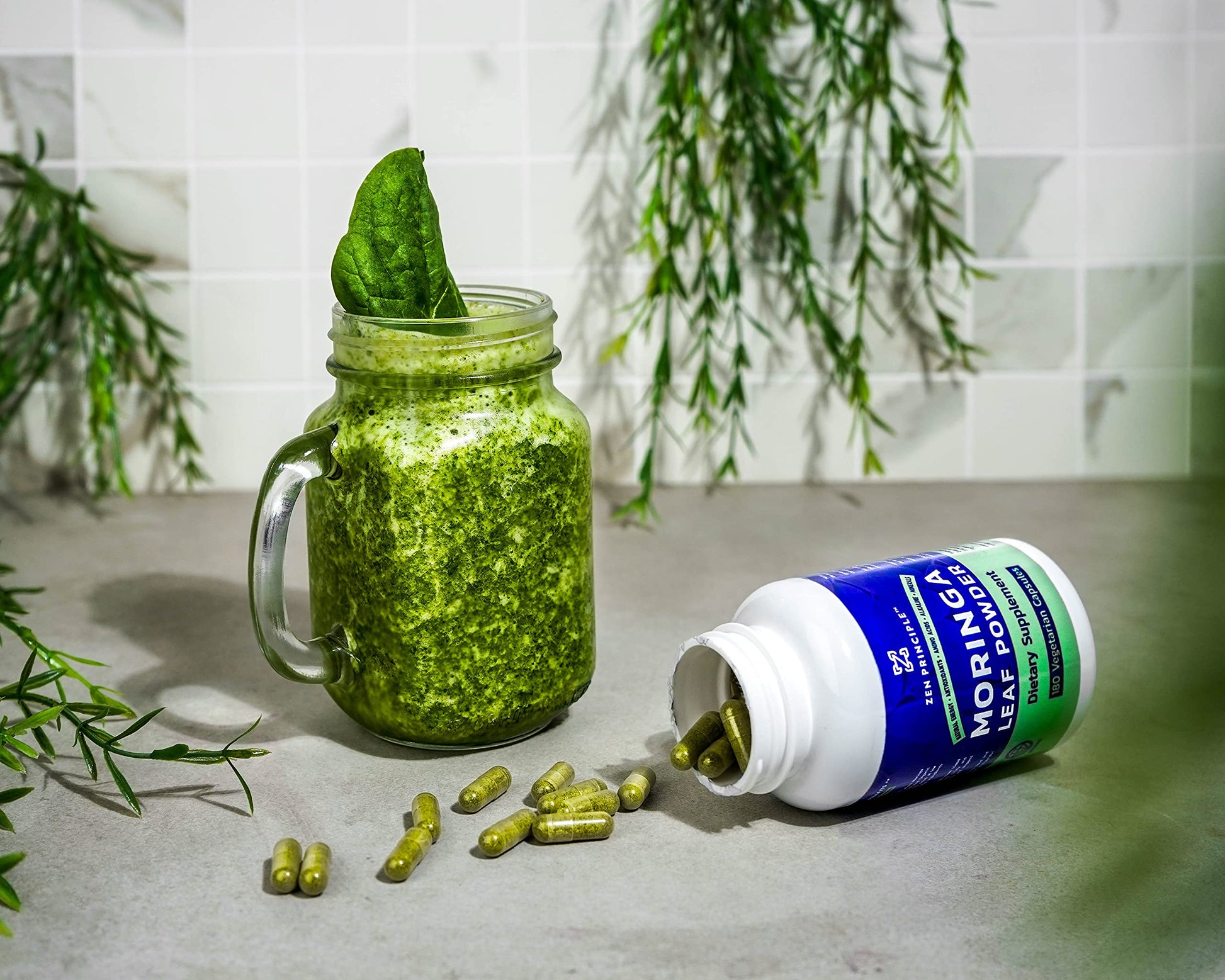 Cápsulas moringa Zen fresco y orgánico