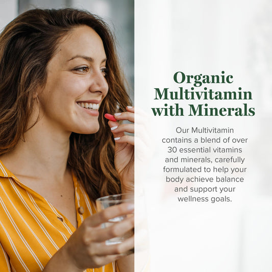 Cápsulas de multivitaminas con más de 30 nutrientes