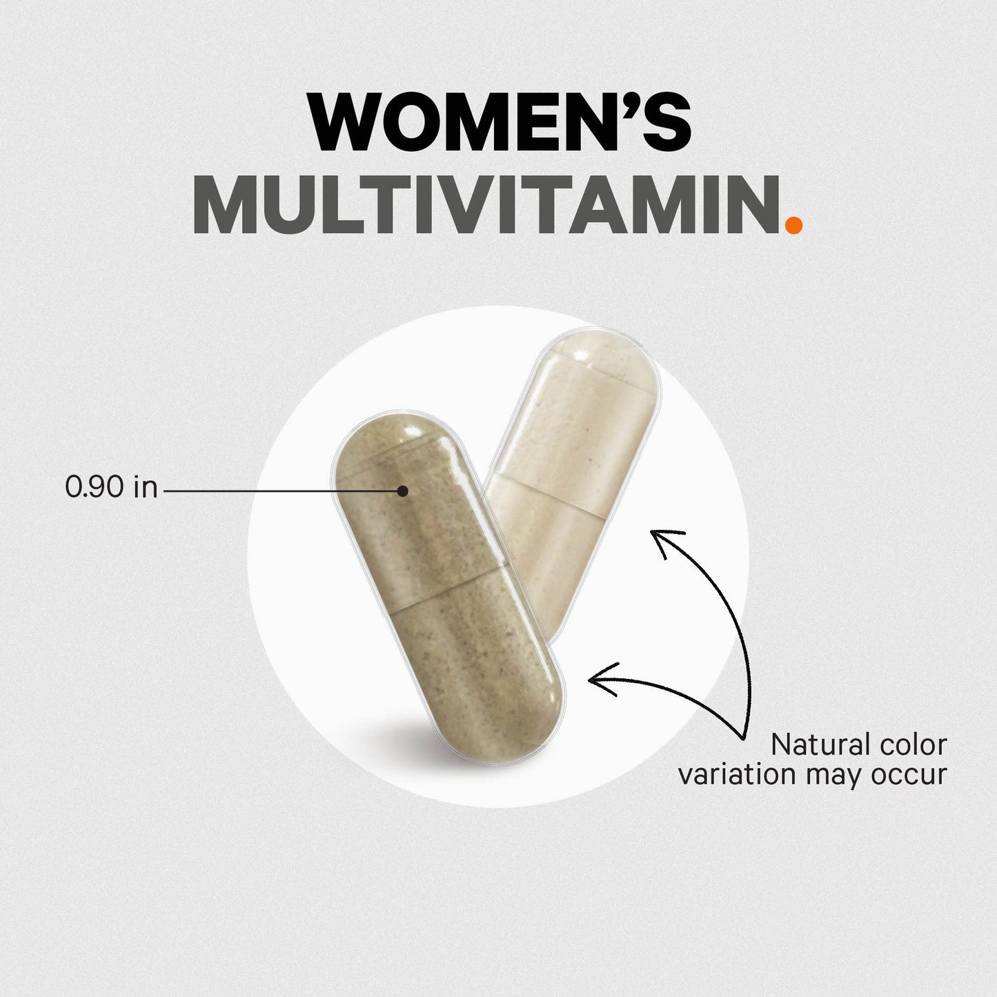Cápsulas de multivitaminas para mujeres fermentadas Codeage