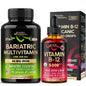 Cápsulas multivitamínicas bariátricas Nutraharmony y gotas de vitamina B12 orgánica