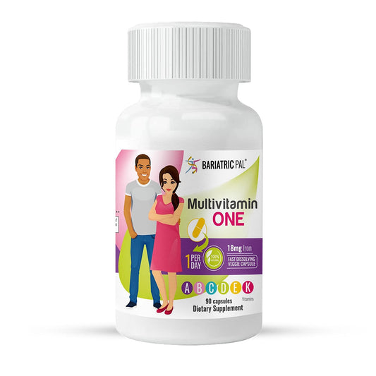 Cápsulas multivitaminicas BariatricPal con hierro