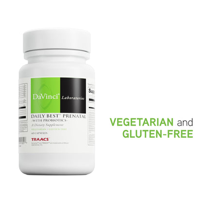 Cápsulas multivitamínicas para embarazo DAVINCI con probióticos