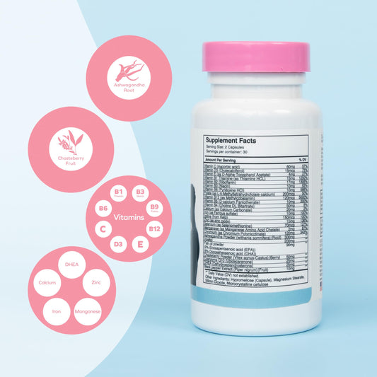 Cápsulas multivitamínicas fertilidad Dr. Talbot's Mom